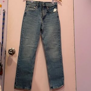 Gap Sky High Straight 90s Style Denim